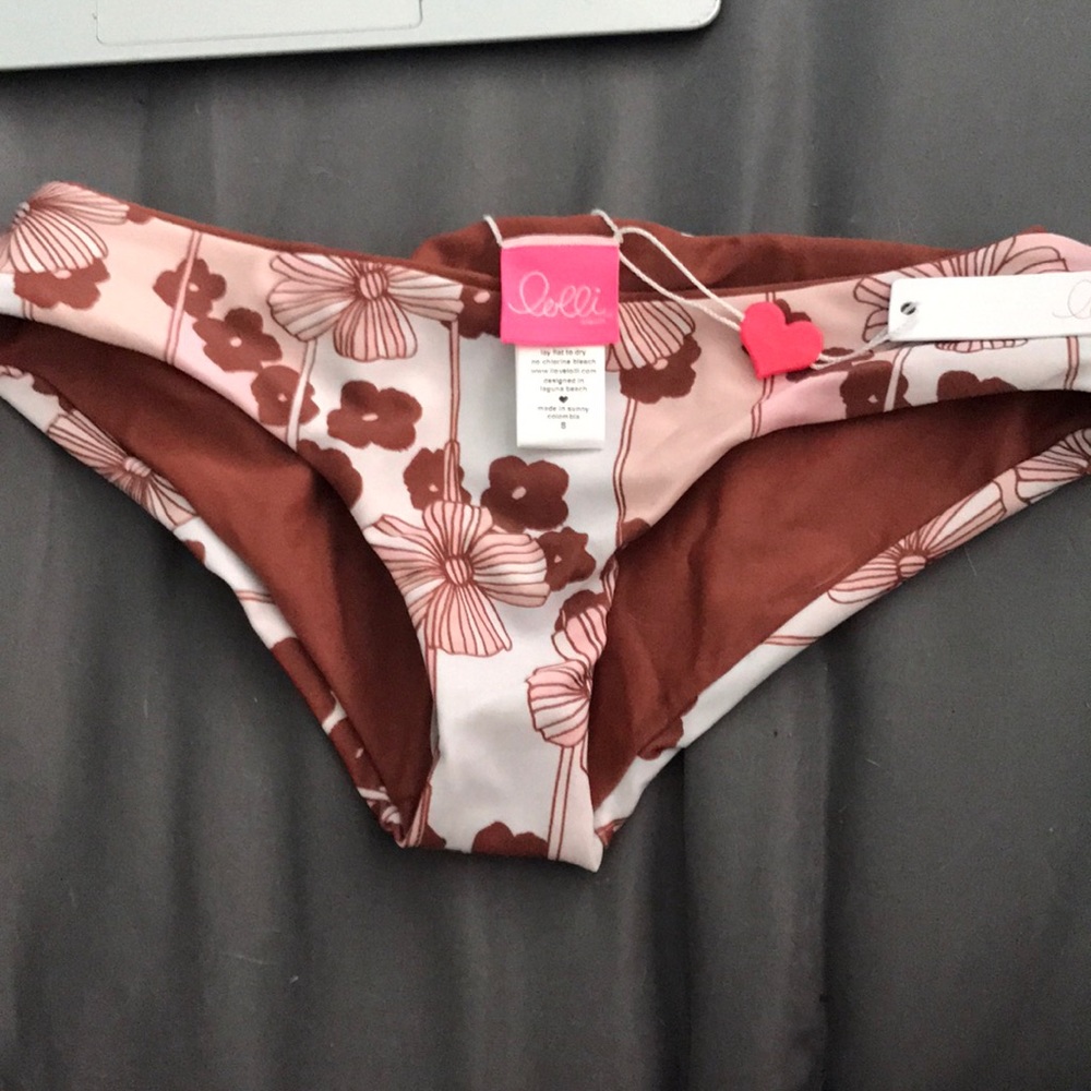 Floral reversible lolli bottoms
